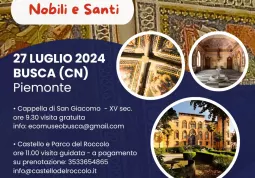 Sabato l'iniziativa di promozione turistica dal titolo “Nobili e santi”